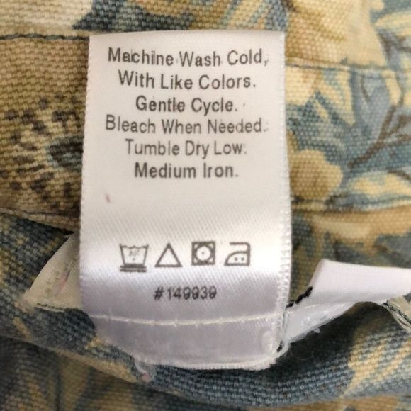 Vintage 90’s Coldwater Creek Light Floral Denim Jacket - Picture 10 of 11